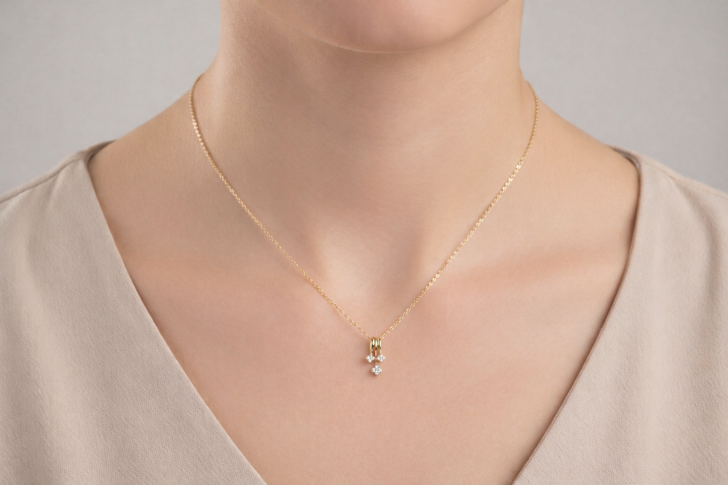 Flower Charms Necklace