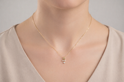 Flower Charms Necklace