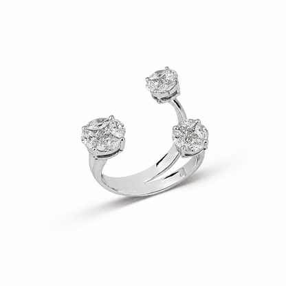 Trio Diamond Ring