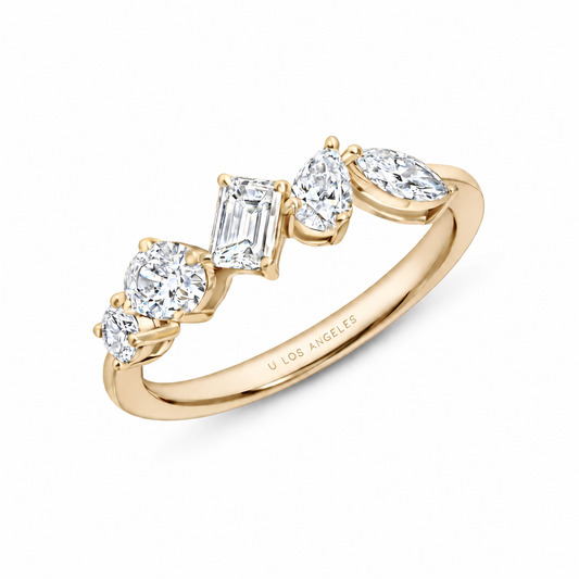 Multi-Shape Diamond Ring
