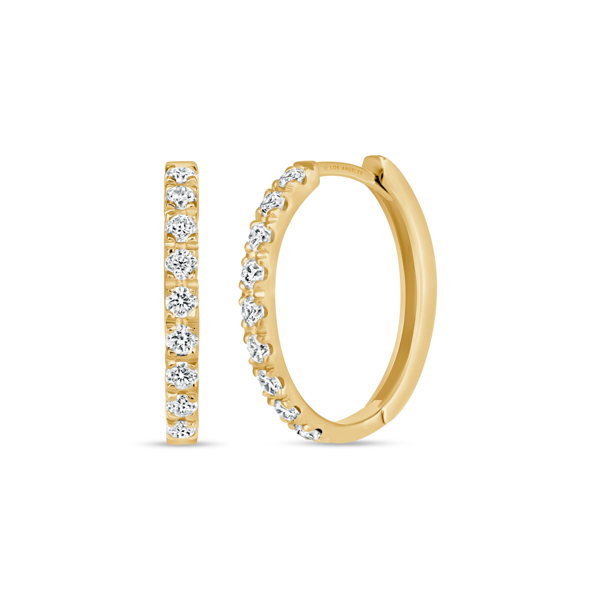 Dainty Diamond Mini Hoops