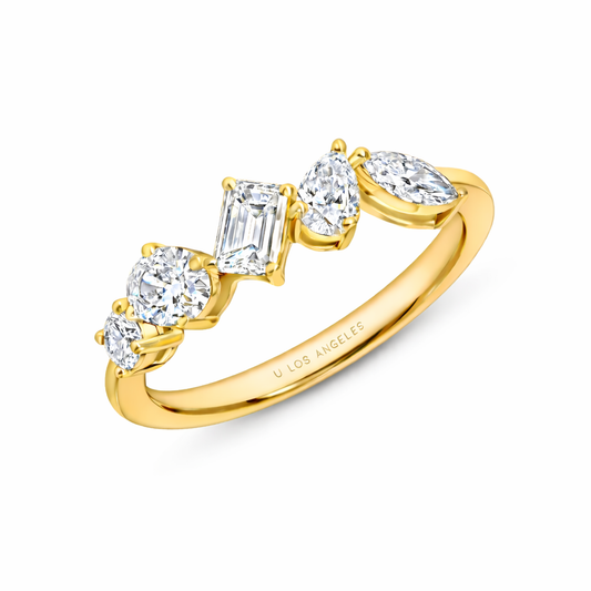 Multi-Shape Diamond Ring