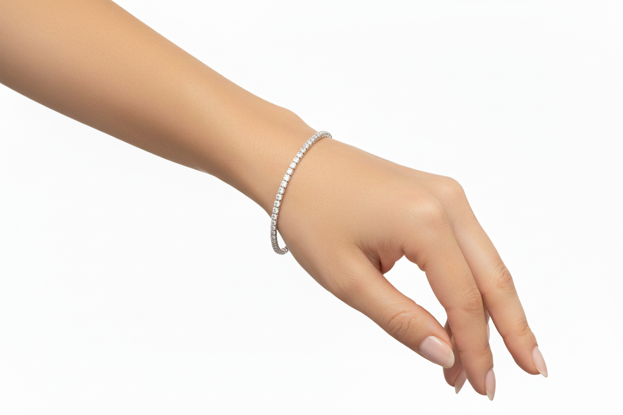 Mini Diamond Tennis Bracelet