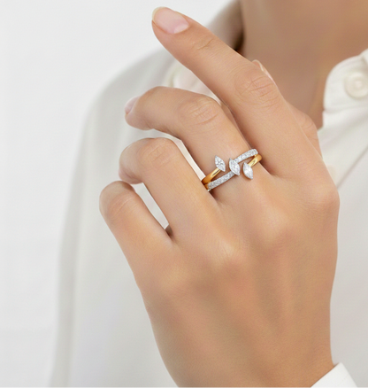 Floating Marquise Trio Band