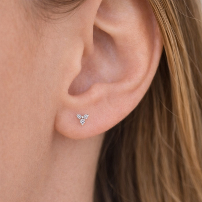 Trio Diamond Studs