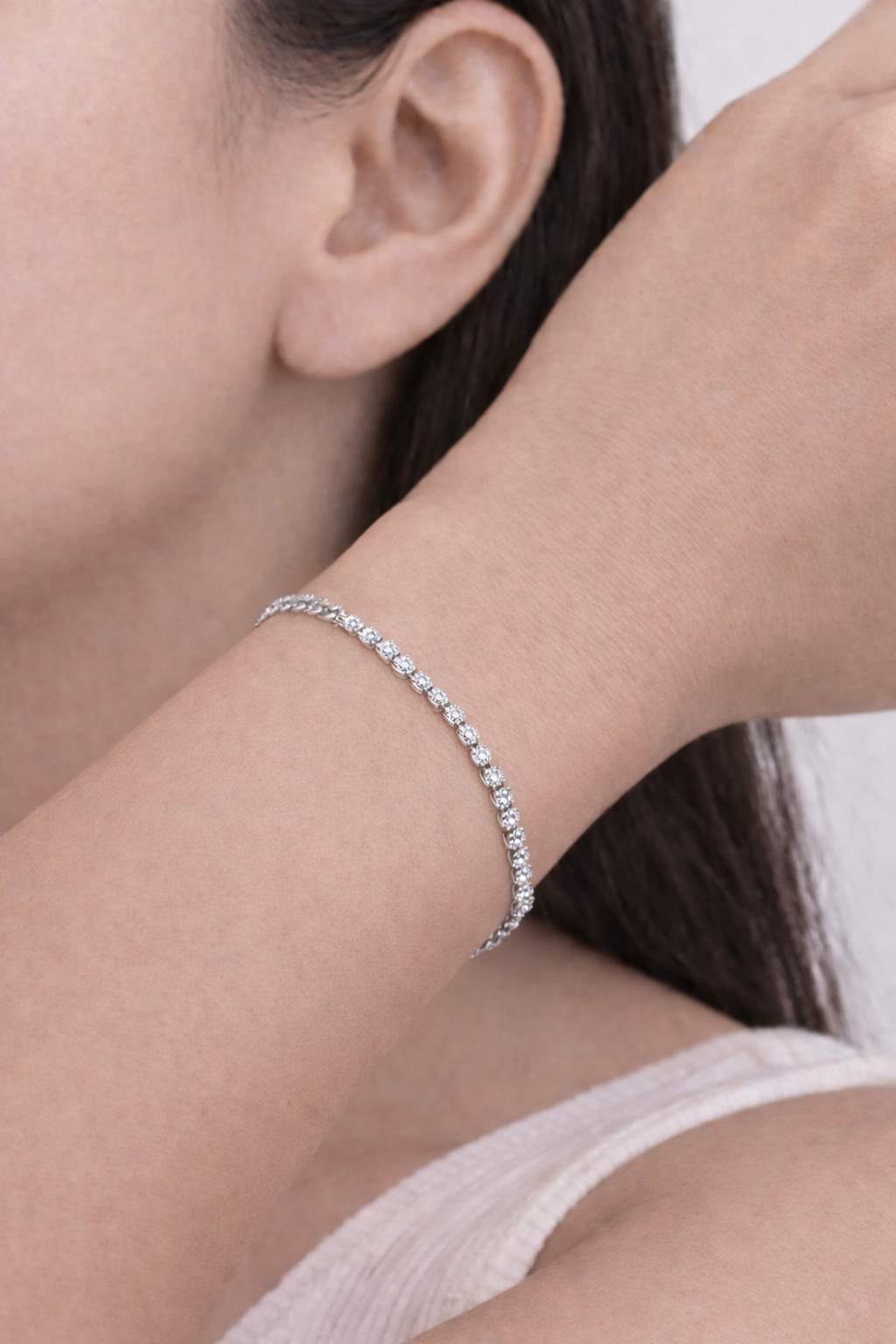 Chain Tennis Bracelet