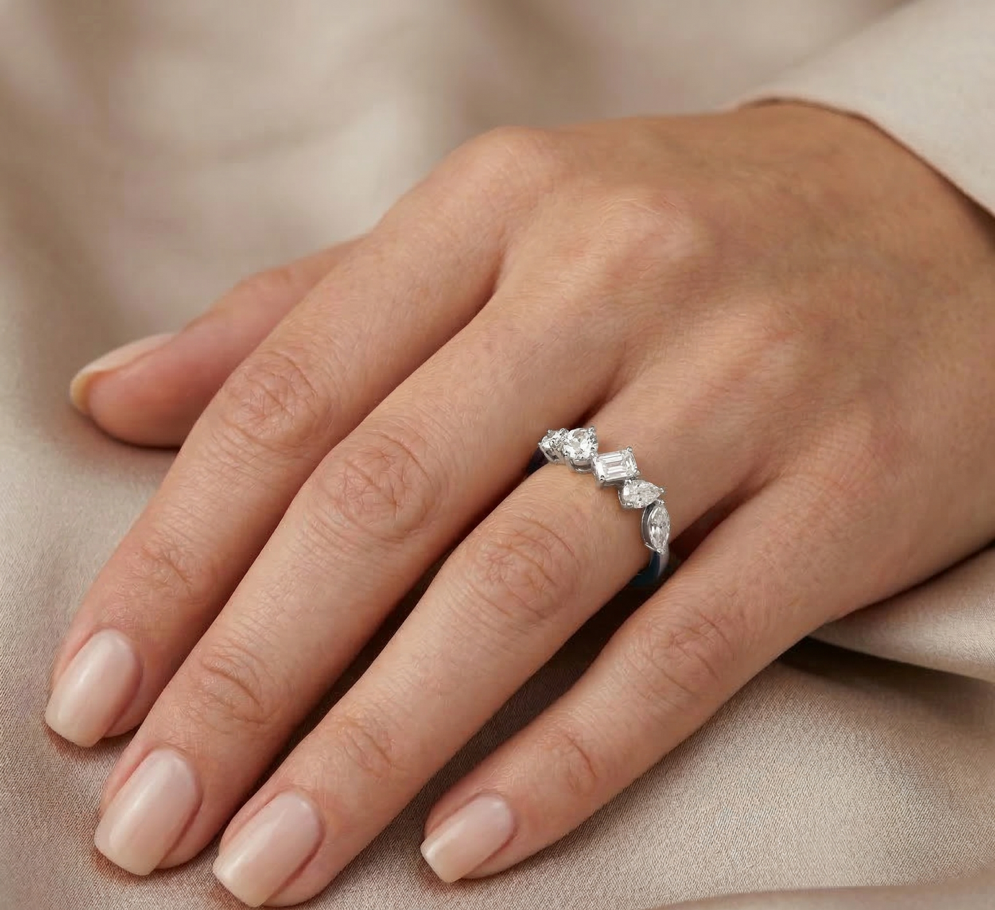 Multi-Shape Diamond Ring