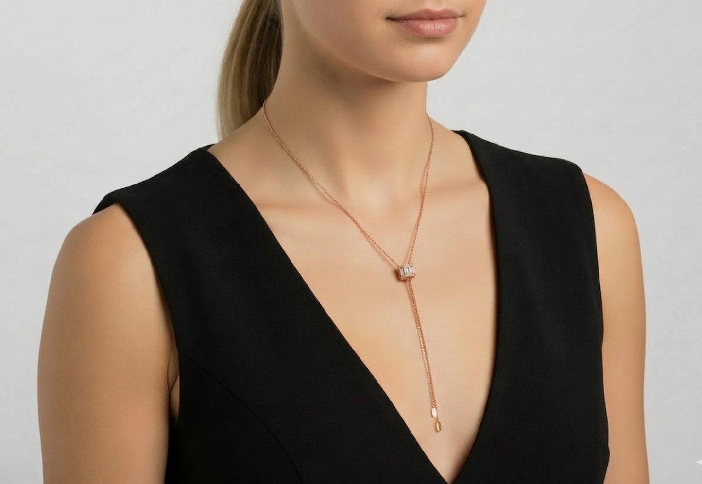 U Tie Necklace