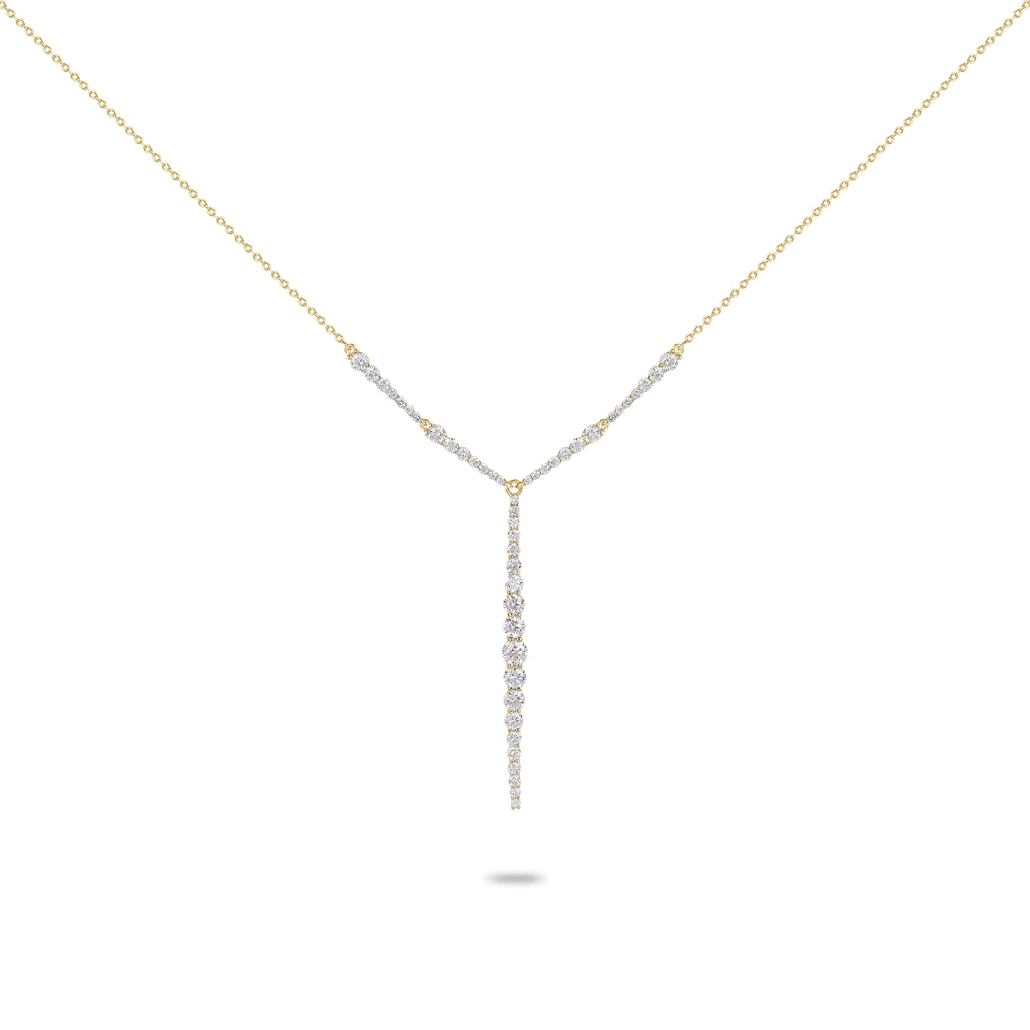 Diamond Lariat Necklace