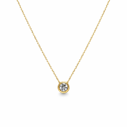 Round Bezel Pendant