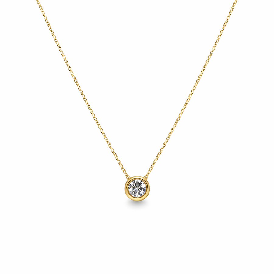 Round Bezel Pendant