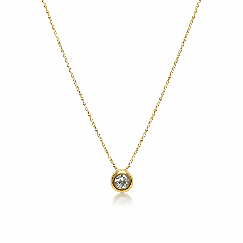 Round Bezel Pendant