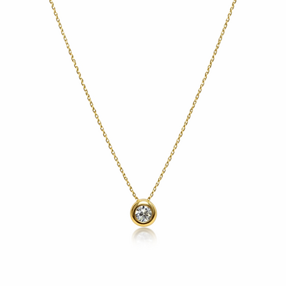 Round Bezel Pendant