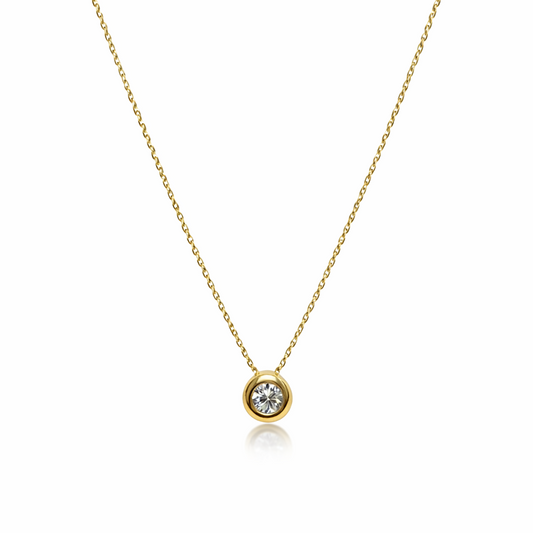 Round Bezel Pendant