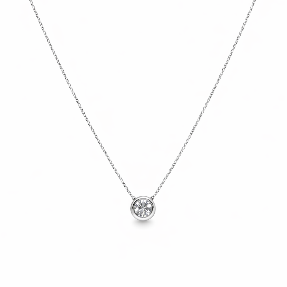 Round Bezel Pendant