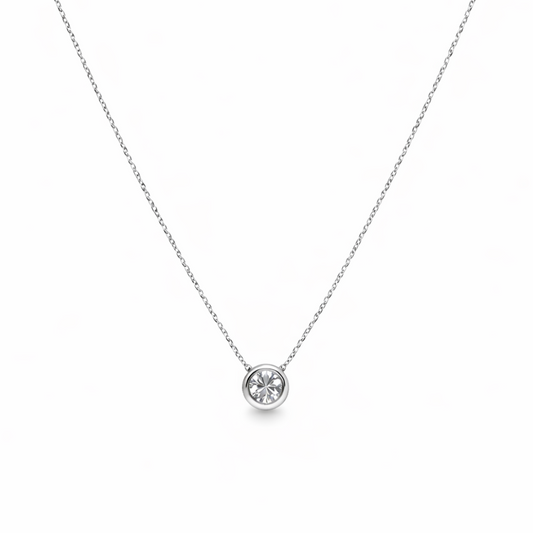Round Bezel Pendant