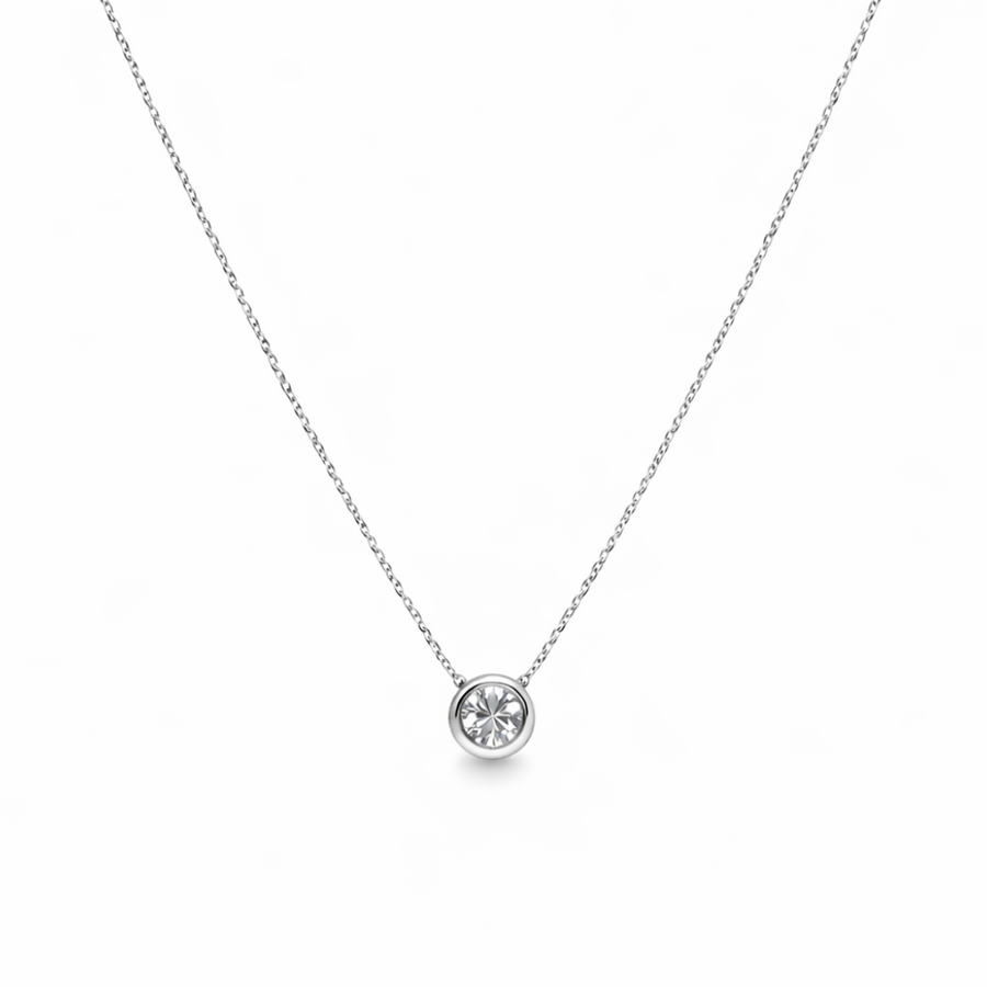 Round Bezel Pendant