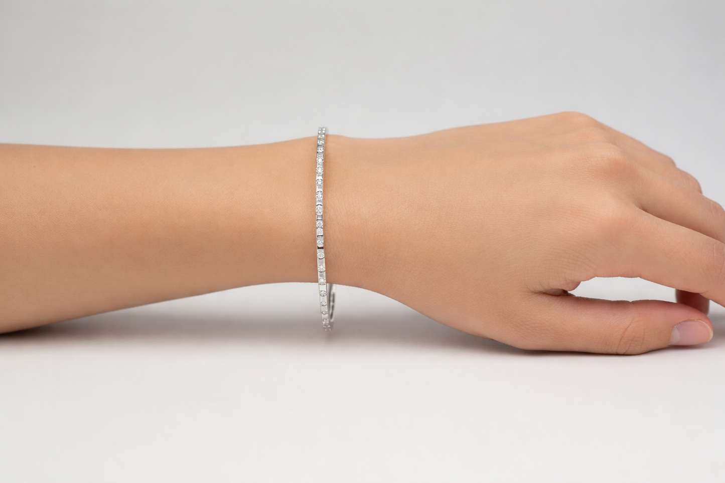 Classic Diamond Bangle