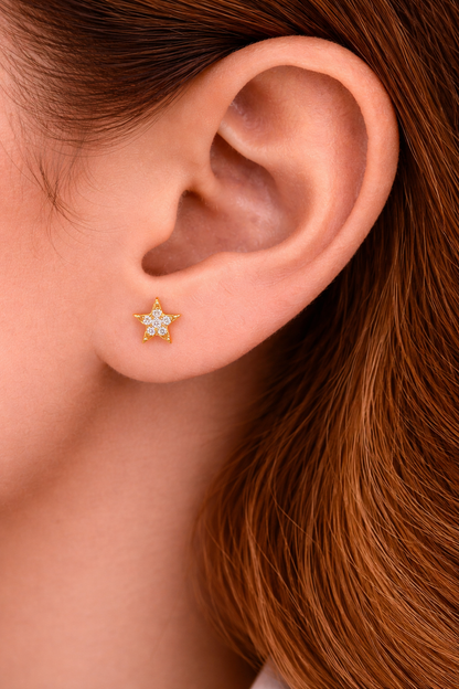 Diamond Star Studs