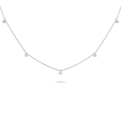 Diamond Charm Necklace | Buy Diamond Necklace Online 