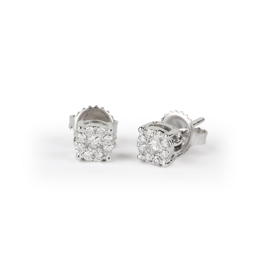 Illusion Diamond Studs
