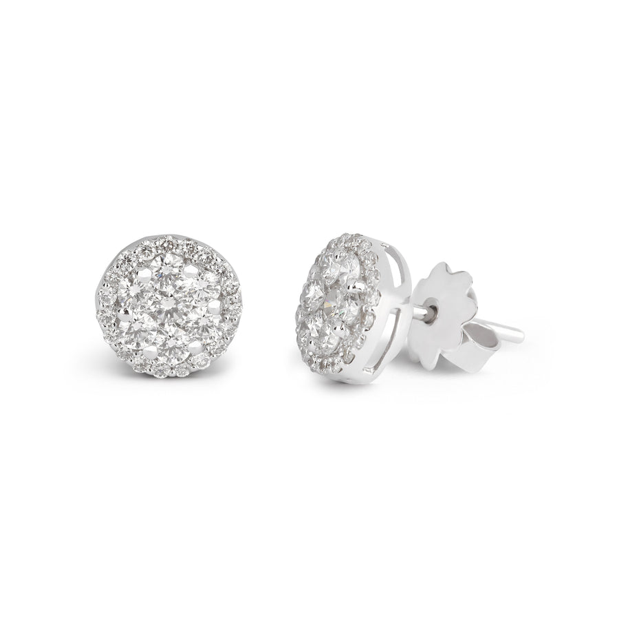 Illusion Diamond Studs