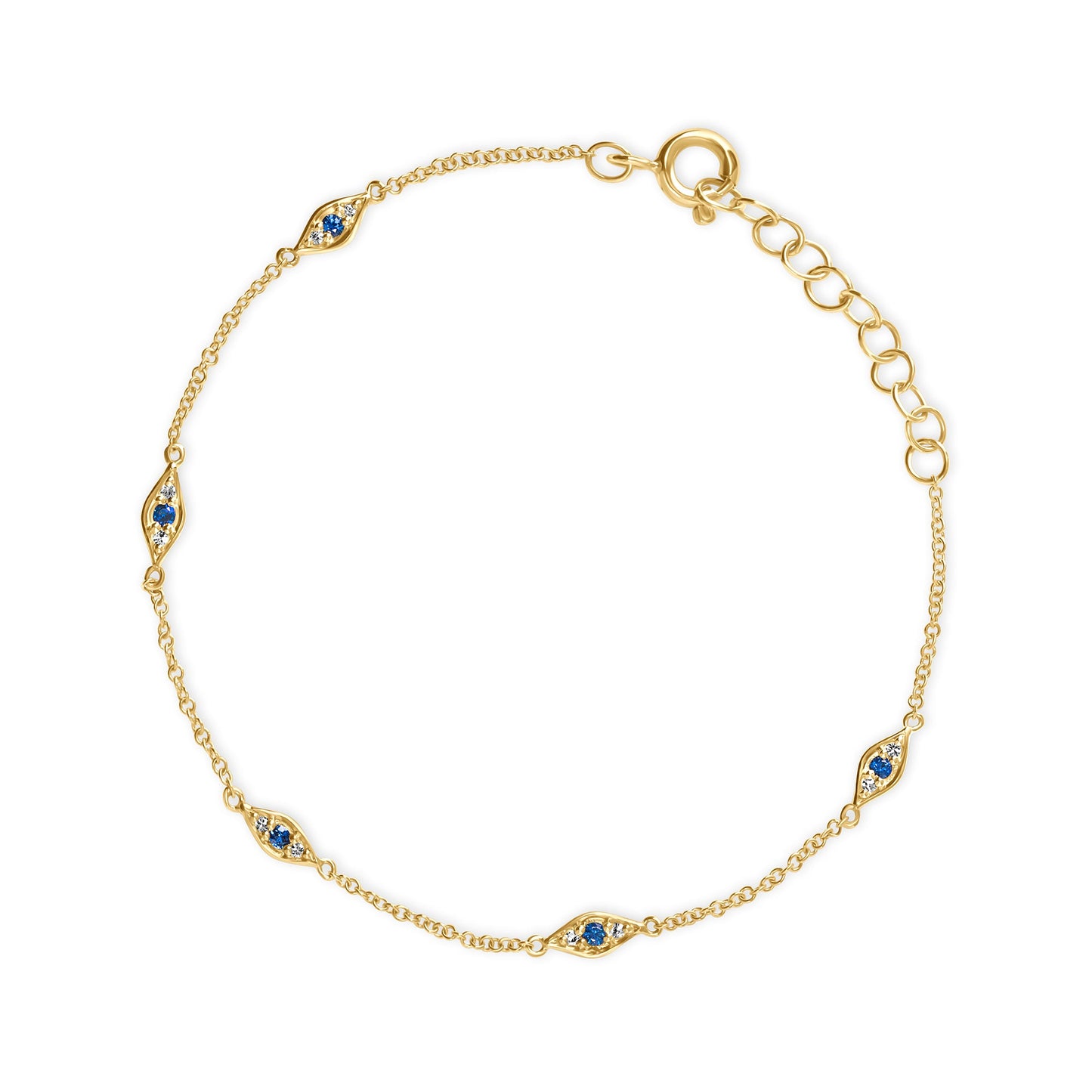 Evil Eye Link Bracelet