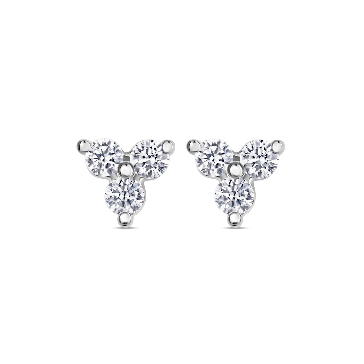 Trio Diamond Studs