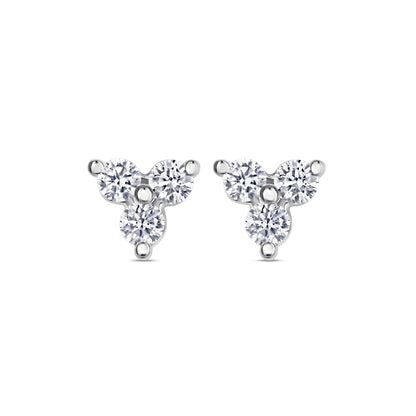 Trio Diamond Studs