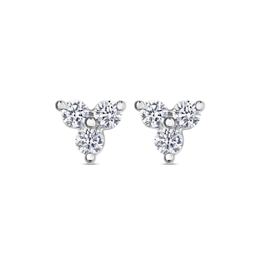 Trio Diamond Studs