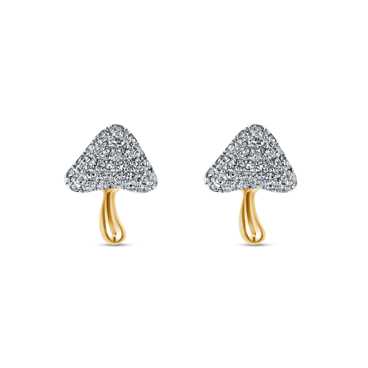 Mushroom Pavé Studs