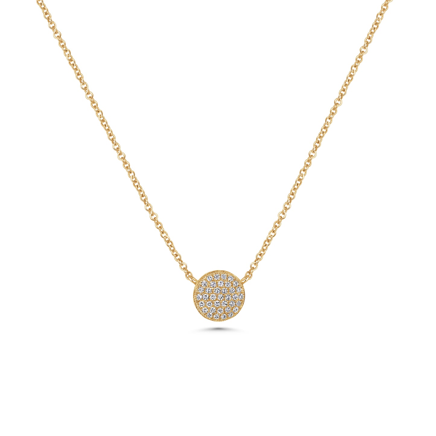 Pave Pendant Necklace