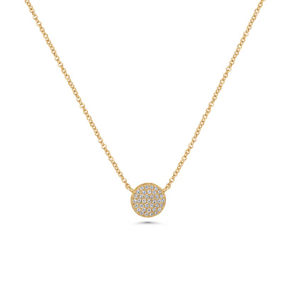 Pave Pendant Necklace