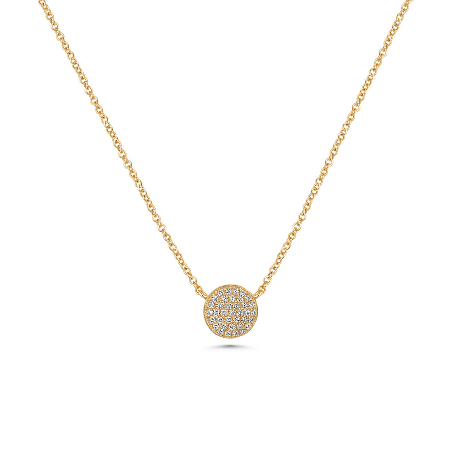 Pave Pendant Necklace