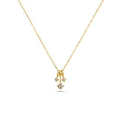 Flower Charms Necklace