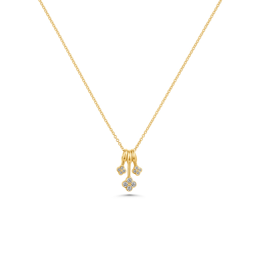 Flower Charms Necklace