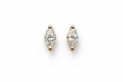 Marquise Diamond Studs