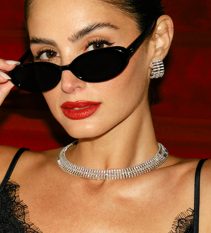 The Sunset Pavé Earrings