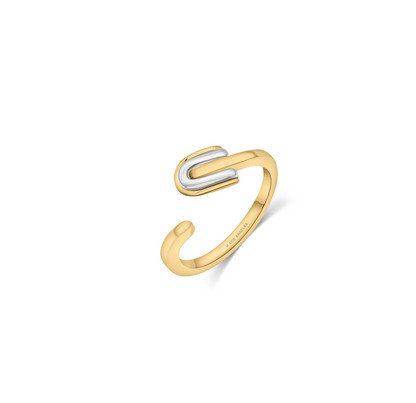 U Solo Twisted Ring