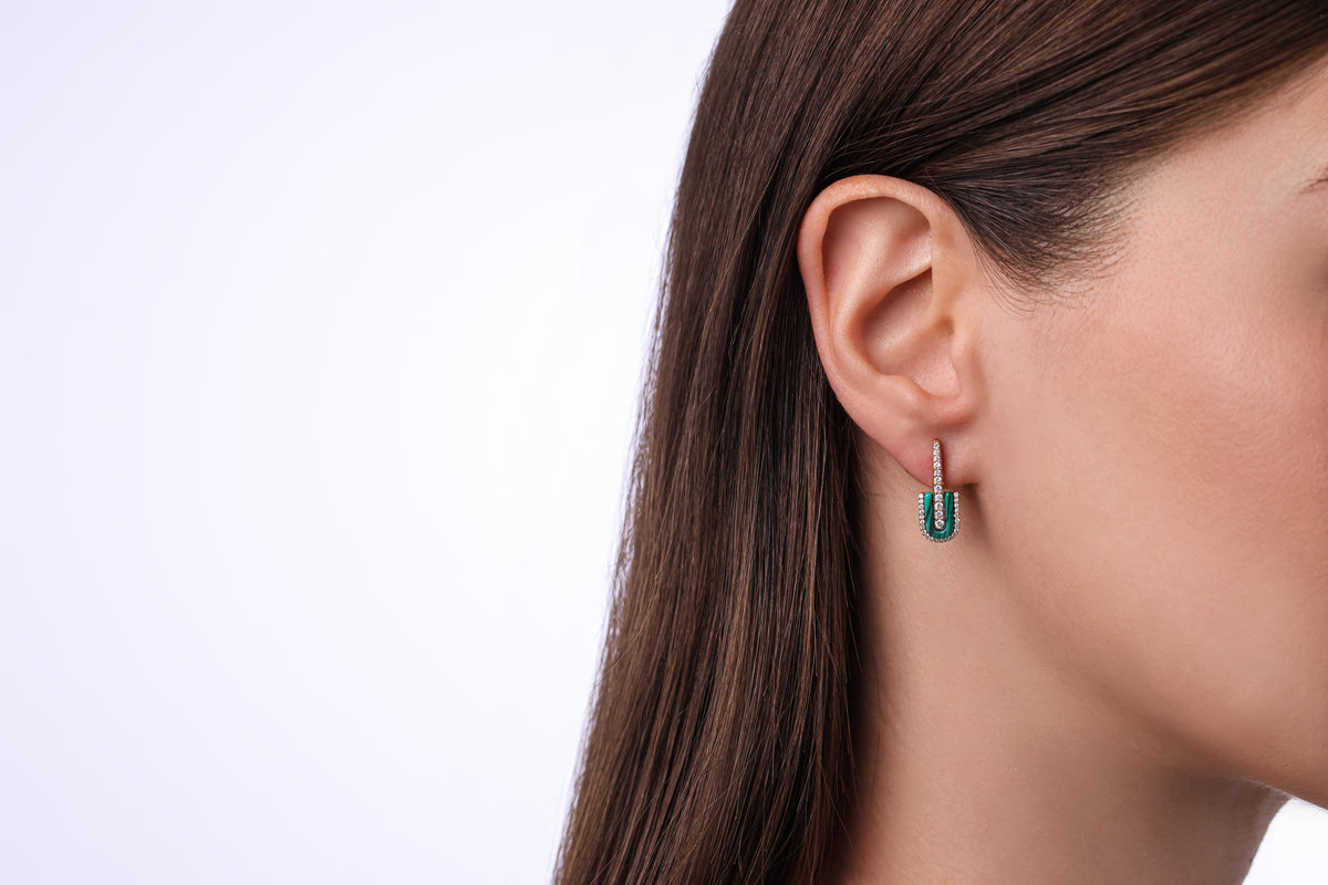 U Drop Earrings