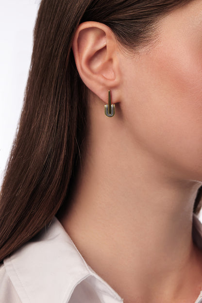 U Drop Earrings