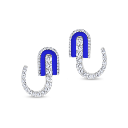 U Huggie Earrings