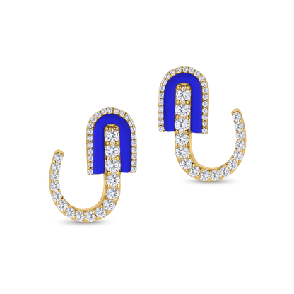 U Huggie Earrings