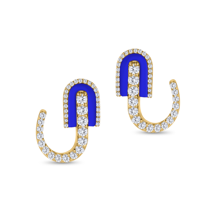 U Huggie Earrings