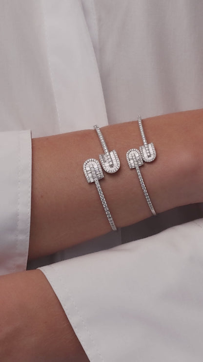 U Duo Mini Baguette Bangle