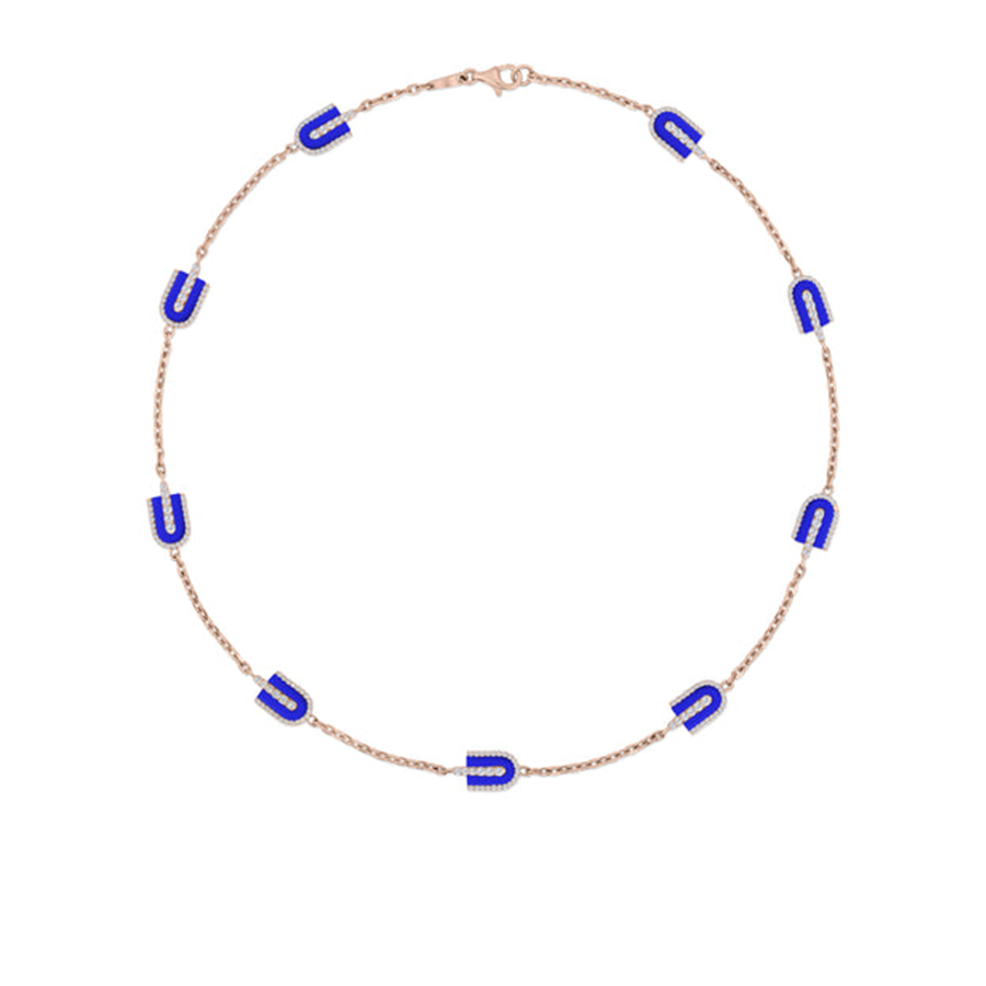U Chain Diamond Necklace