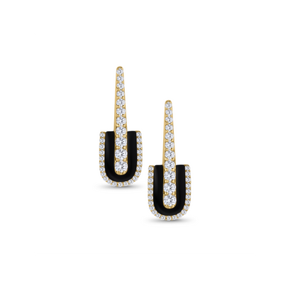 U Drop Earrings