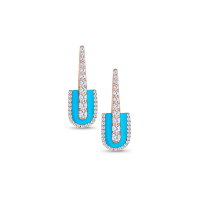 U Drop Earrings
