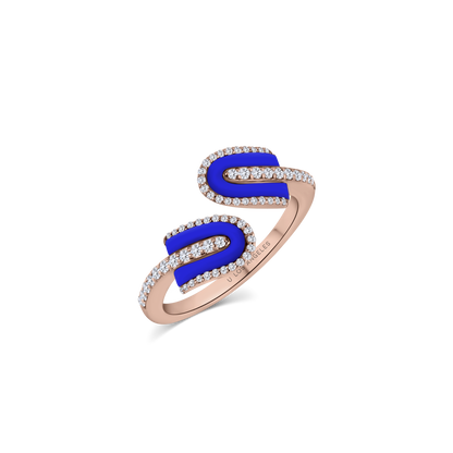 U Duo Twisted Ring