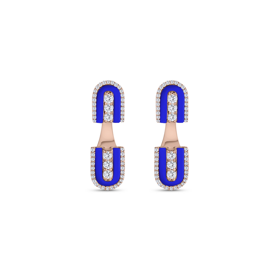 U Floating Studs Earrings